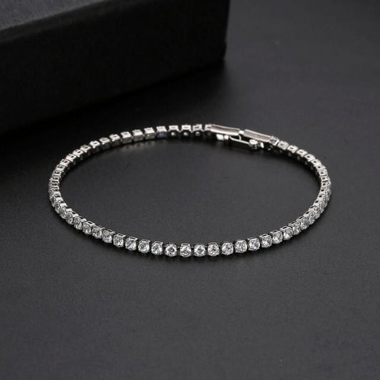 Silver Tennis Bracelet